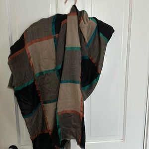 Cashmere and silk pashmina